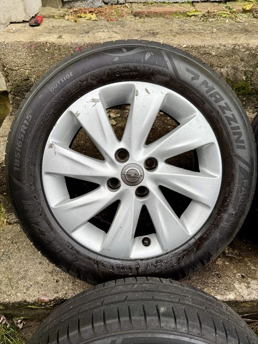 Koła, Alufelgi Opel, Corsa, Adam, Astra 6jx15 4x100 ET 39 CZUJNIKI!