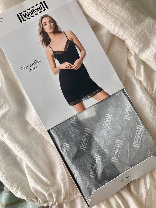 Білизна Wolford Samantha Dress Маленька чорна сукня XS оригінал нова