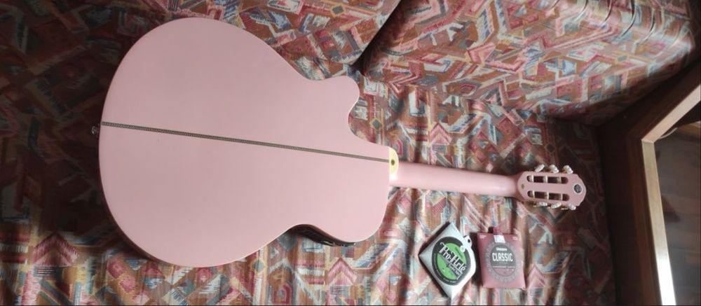 Viola Tagima Vegas Nylon Rosa Elétric