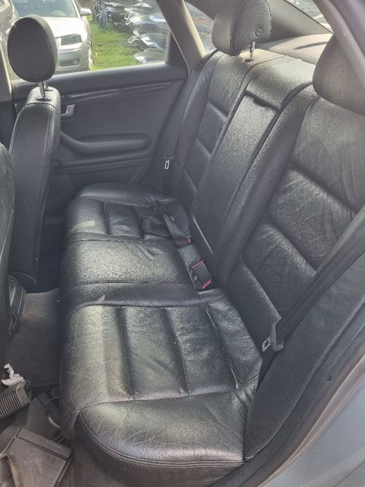 Fotele kpl Audi A4 B6 Sedan skóra grzane Europa