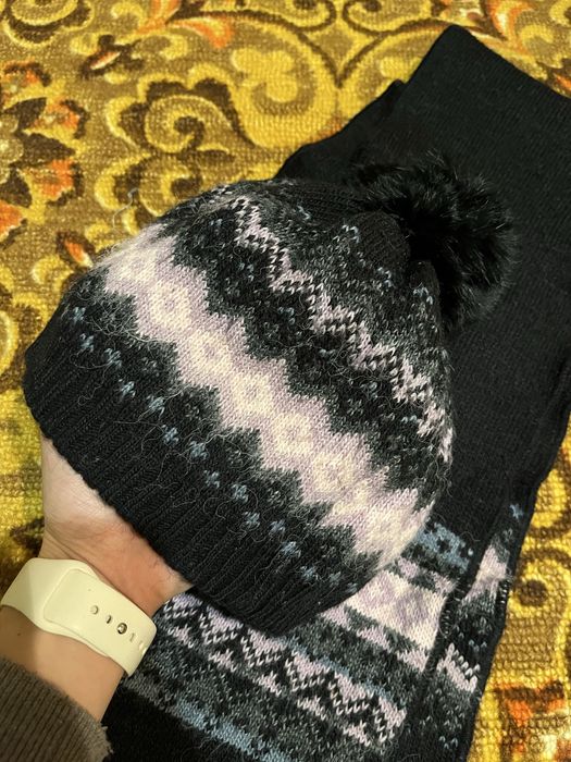 Шапка + шарф