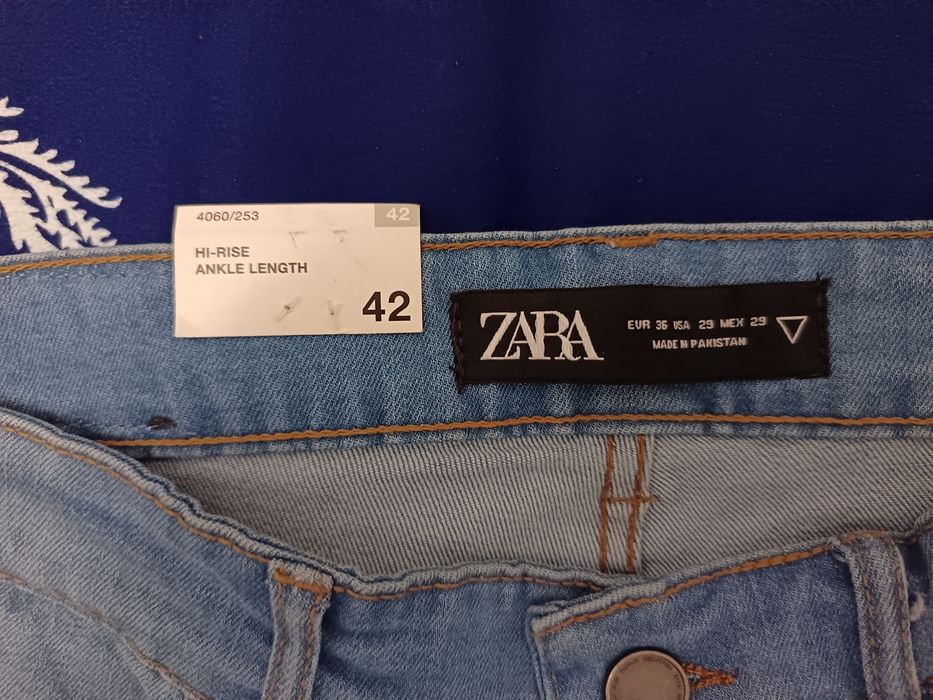 Zara Men's Jeans Light Blue – EUR 36 / W29