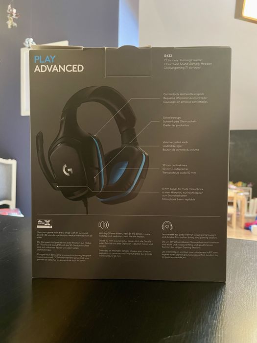 Headset Gaming - Logitech G432