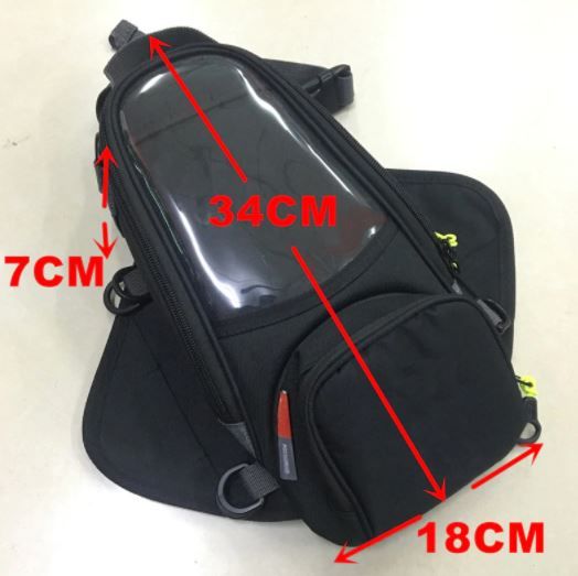 Сумка Givi на бак мотоцикла на магнитах с чехлом для телефона