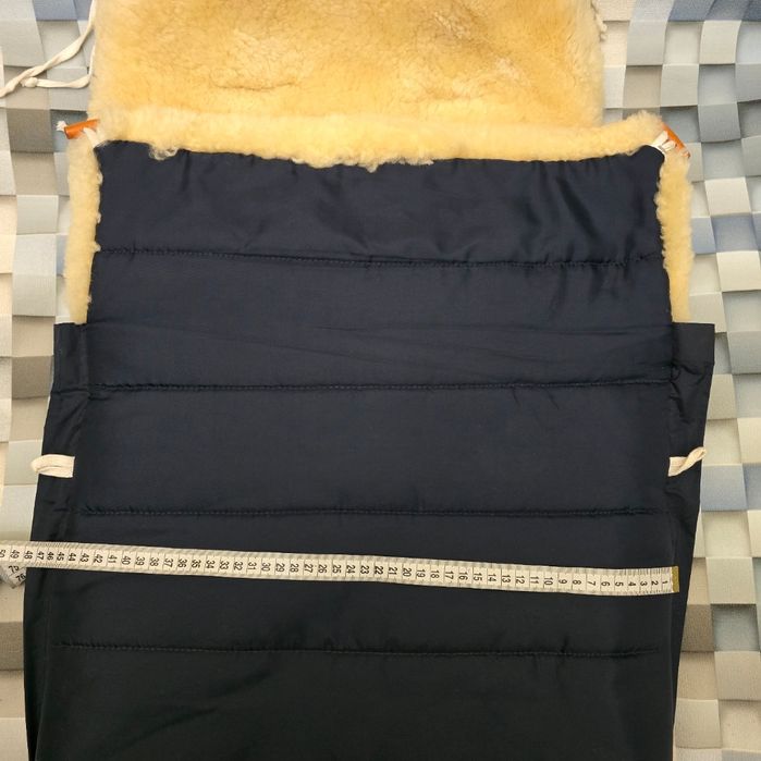 Конверт на овчині для коляски