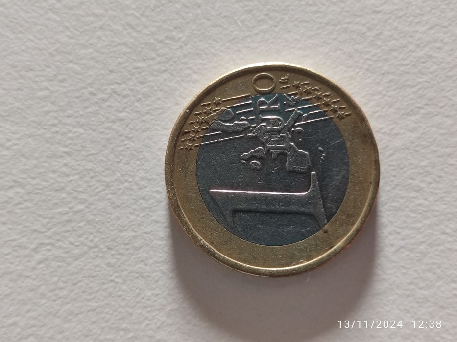 Moedas raras de 2€ e de 1€