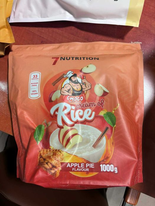 7Nutrition Cream of Rice kleik ryżowy o smaku szarlotki 1kg uszkodzone