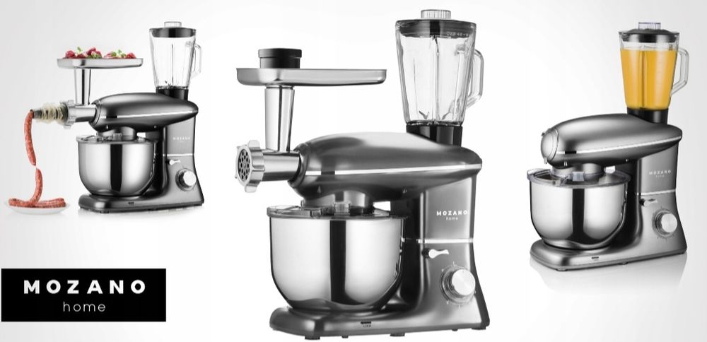 Кухонний комбайн Mozano Kitchen Assistent сірий 3200 Вт