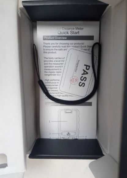 Лазерный дальномер рулетка Mileseey s2 40m