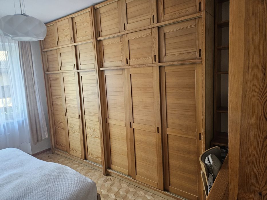 Szafa drewniana rozsuwana lite drewno 308x250x58