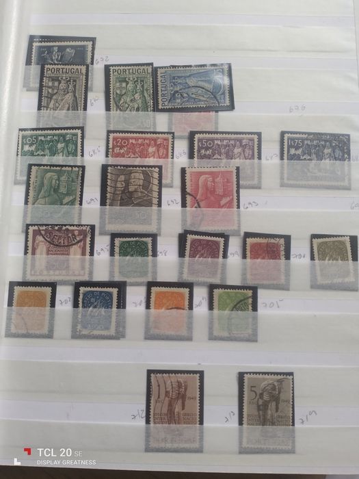 Filatelia -selos de Portugal. Ano de 1946 a 1951