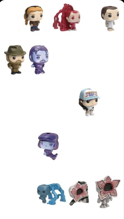 Фігурки Kinder joy Stranger things/ Дивні дива