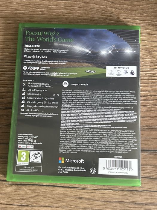 GRA FC24 na xbox one