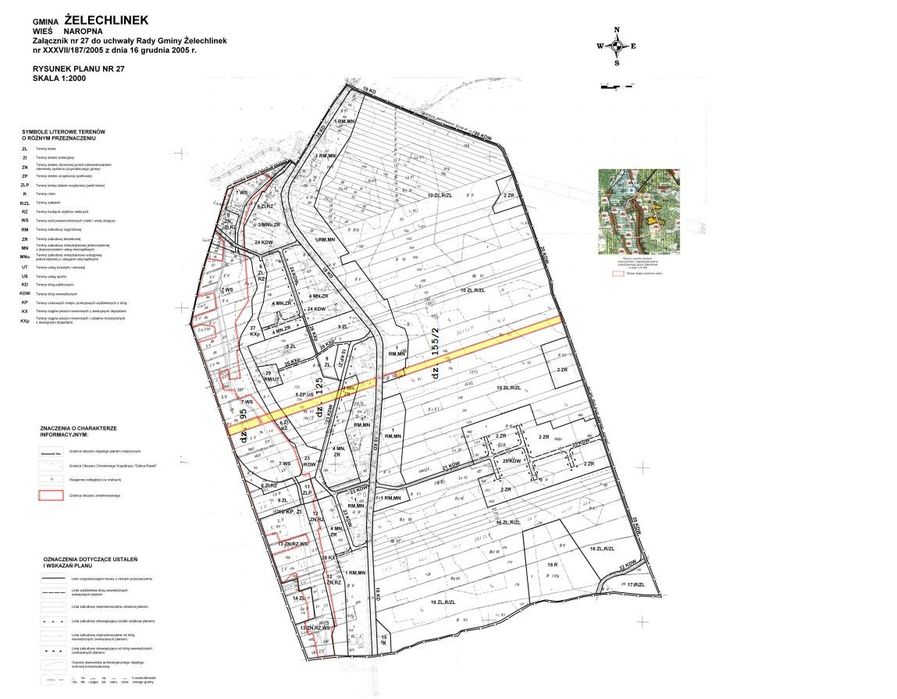 Naropna, gm. Żelechlinek—2,67 ha. Rolno-Bud, potencjał inwestycyjny. - Widok 2