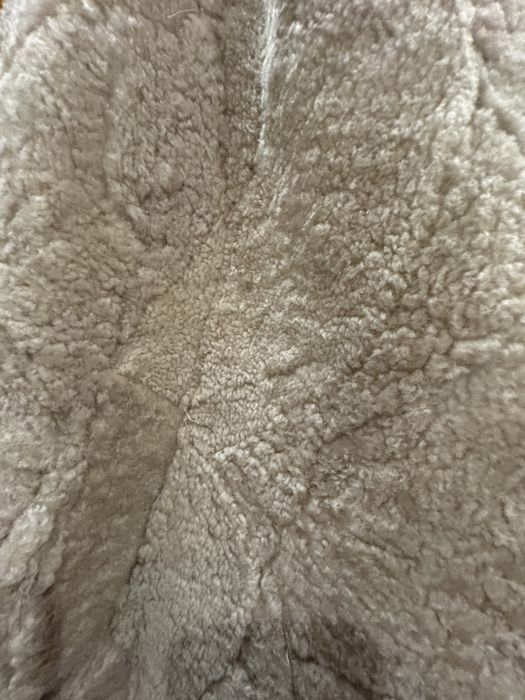 Colete pele de ovelha e raposa