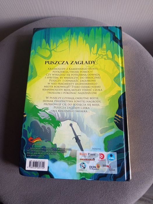 Gra paragrafowa Fighting Fantasy: Puszcza Zagłady FoxGames