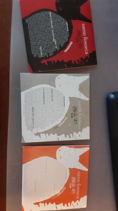 David Fonseca -  Cds Christmas 2009, 2010 e 2015 (Amazing cats)