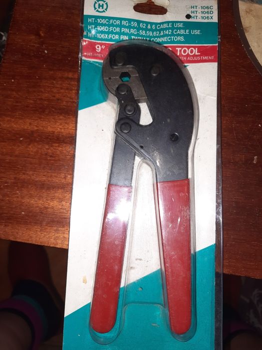 Обтискач кримпер НТ-106X,шестигранний,9"(Тайвань)