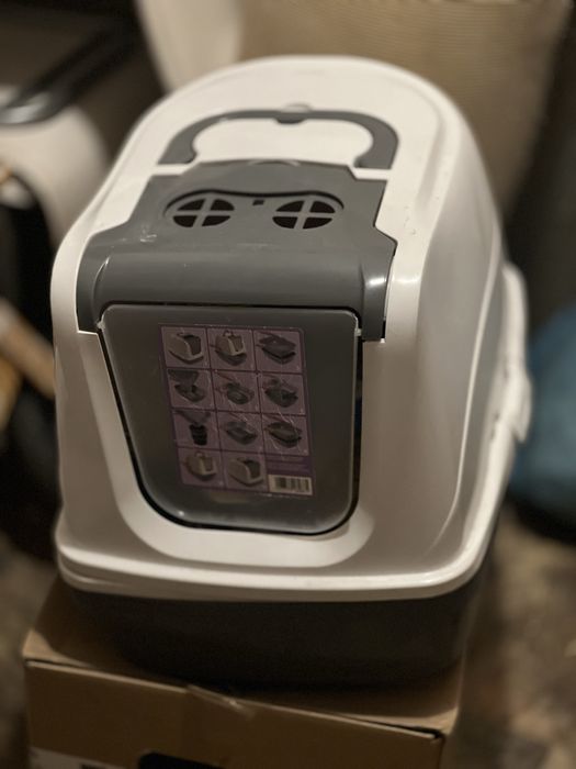 Kuweta dla kota, czysta, bez zapachu, + żwirek i łopatki