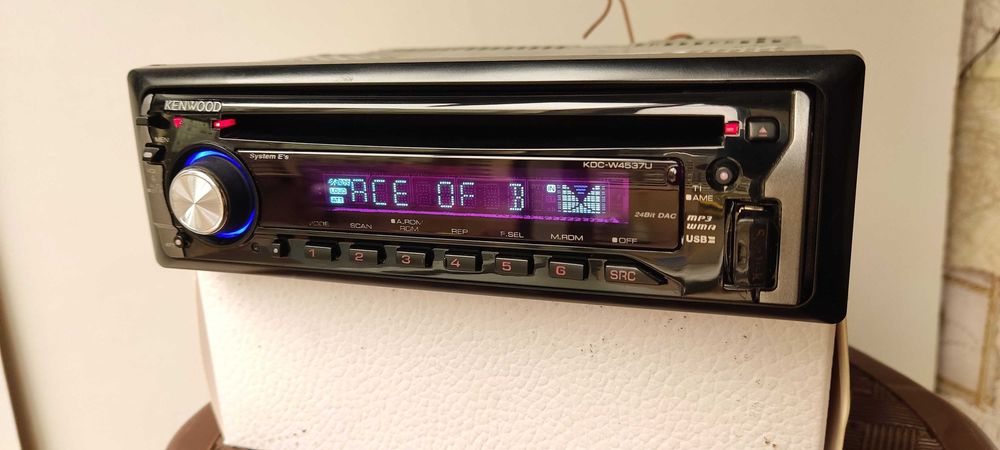 Kenwood KDC-W4537U ЦАП 24-бит 4х50 магнитола - оригинал!