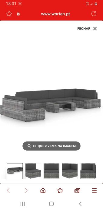 Sofás de exterior e jardim