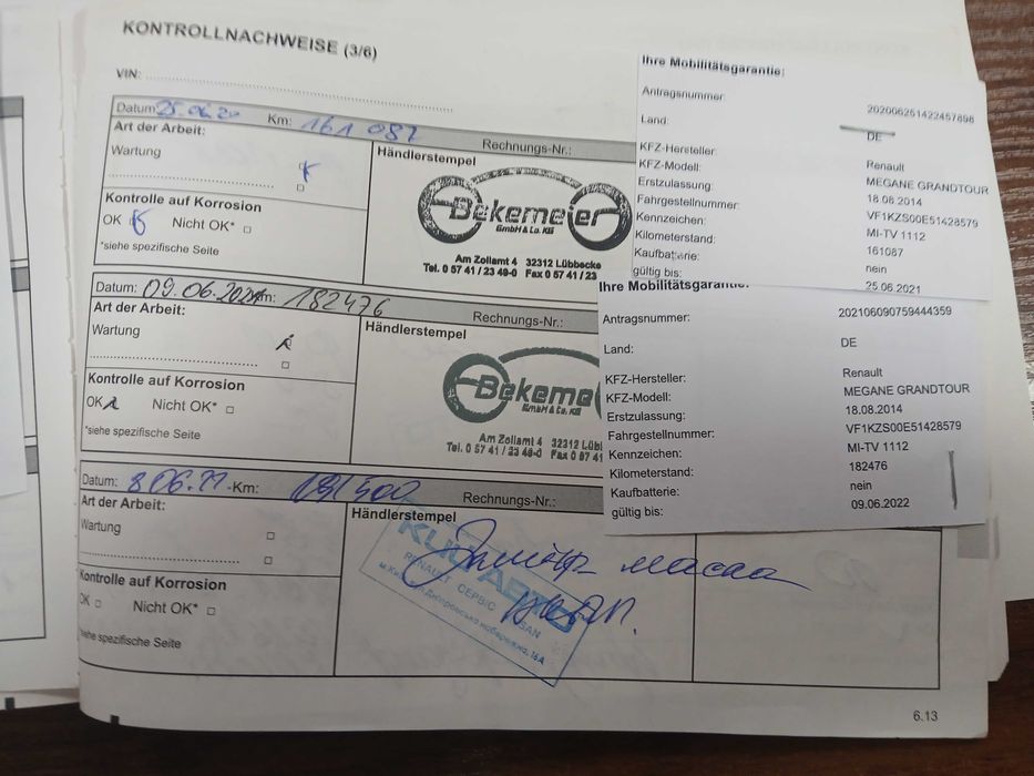 Renault Megane Wagon 2013  1.5D AT