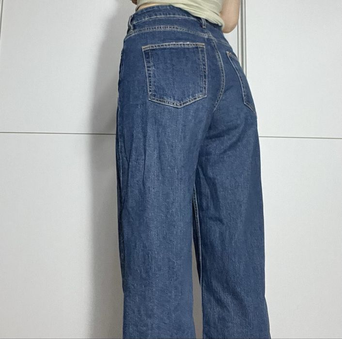 Джинси широкі сині H&M