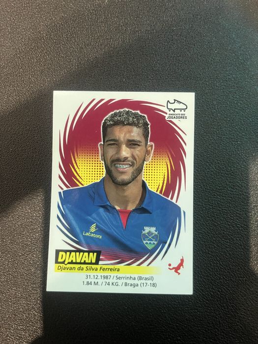 Cromo Djavan com defeito