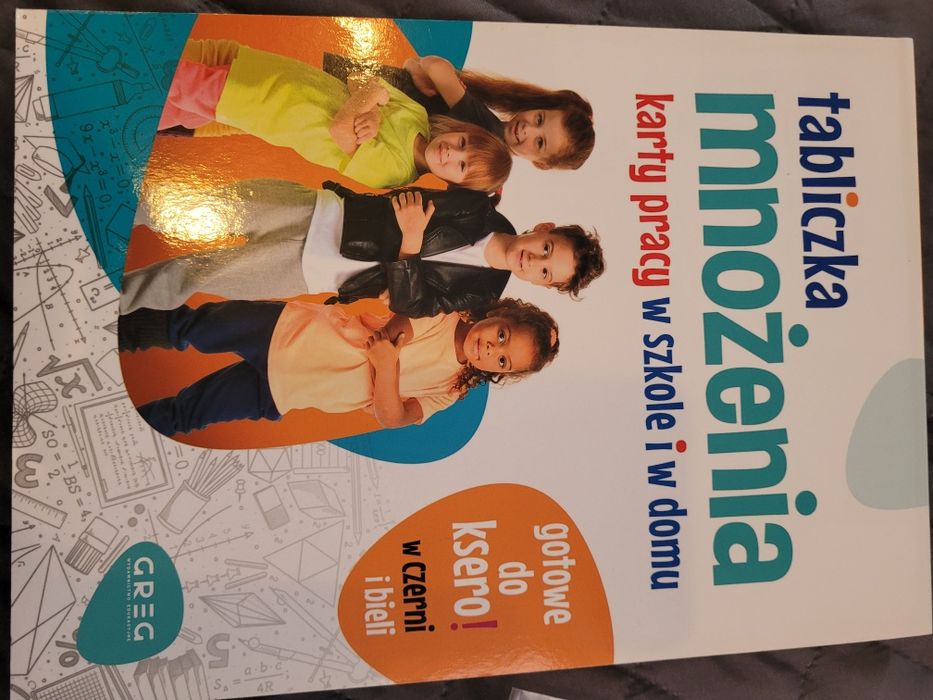 Tabliczka mnożenia karty pracy