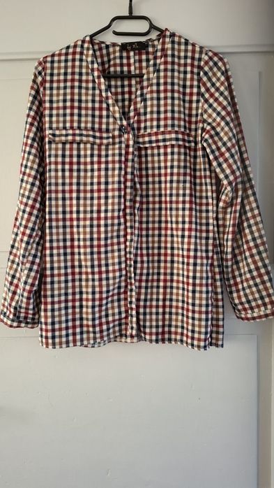 Damska koszula w kratkę