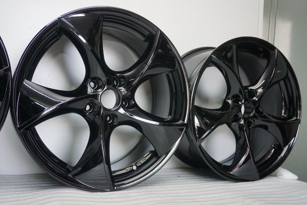 Alufelgi EAT-CMA 5x112 8Jx18" et35 cb70,4mm piekne czarny mega polysk!
