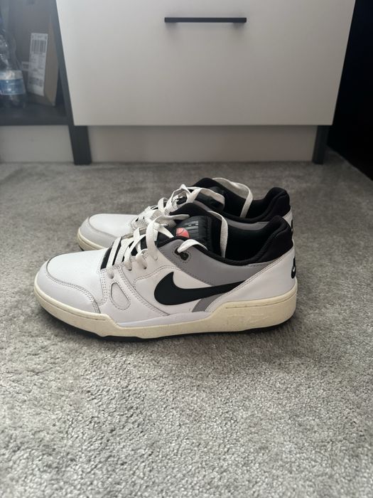Nike Full Force Low 44 FB1362-101 biało-czarne