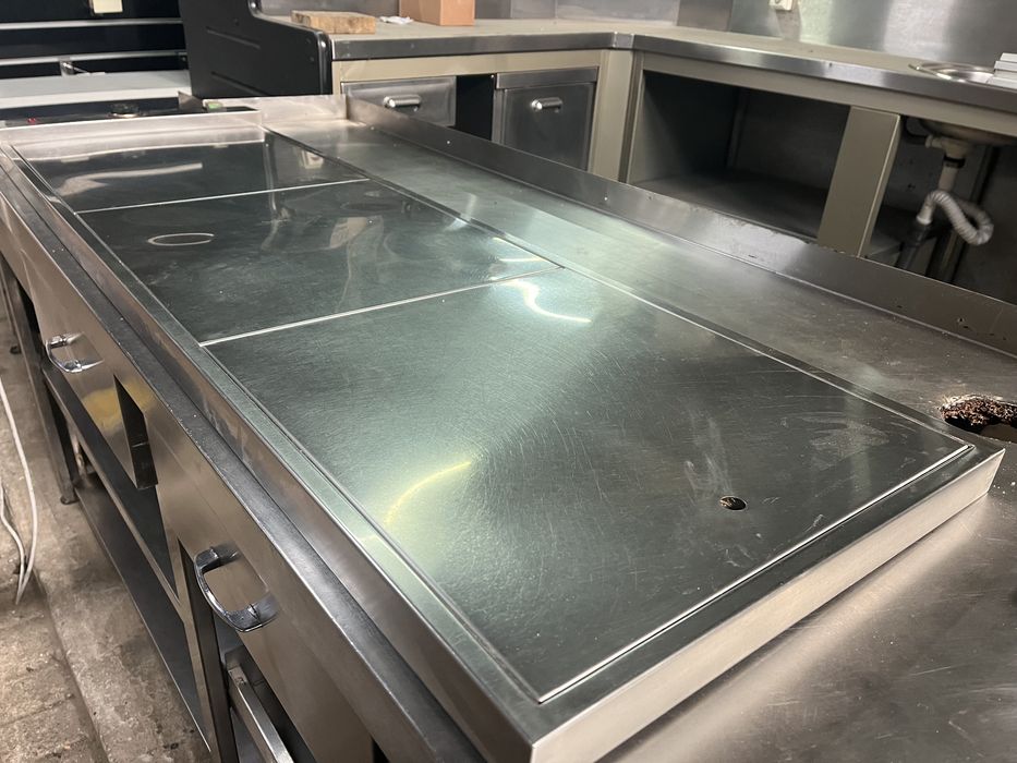 Aquecedor em inox de bancada , montra, etc