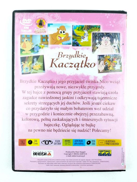 Brzydkie kaczątko film DVD