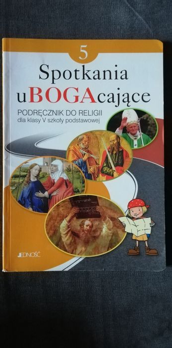 Spotkania uBOGAcające-podręcznik do religii dla klasy 5
