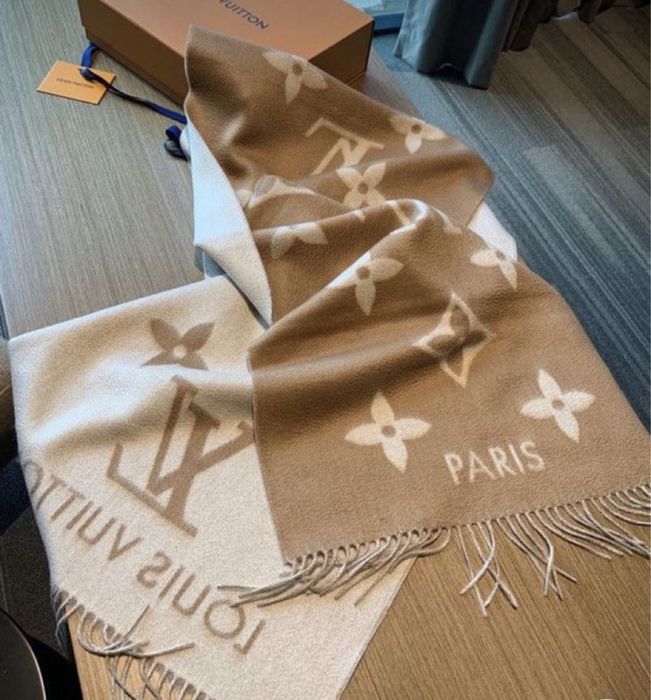 Kaszmirowy szal  Louis Vuitton
