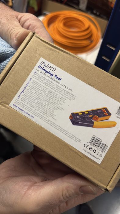 Fio 50m Ethernet CAT 7 shielded