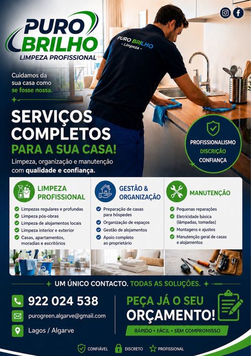 Limpeza & Manutenção (Lagos)