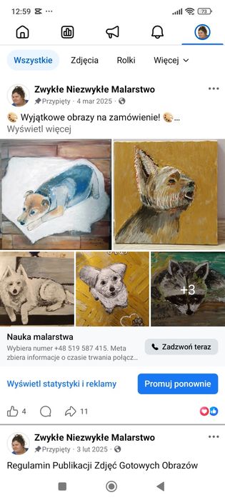 Obraz ręcznie malowany – „Smok