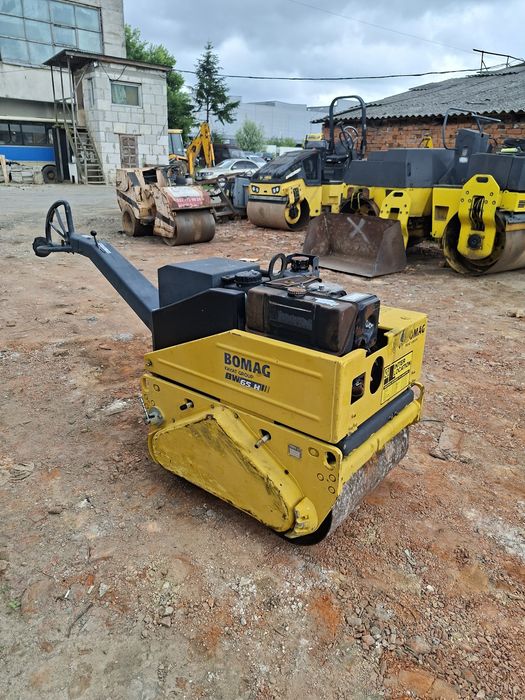 Каток ручний Bomag BW65 віброкаток грунтовий дорожній з ПДВ