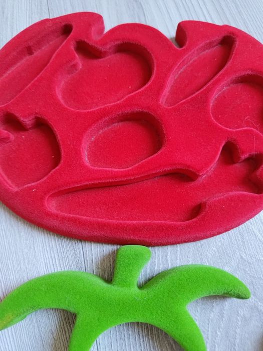 Rubbabu, Kształty warzywa, sorter, puzzle 3D