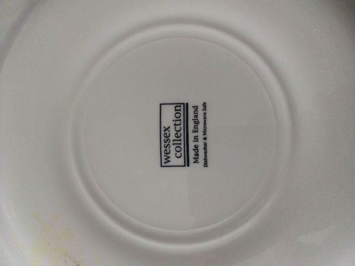 Pratos de porcelana inglesa de colecção