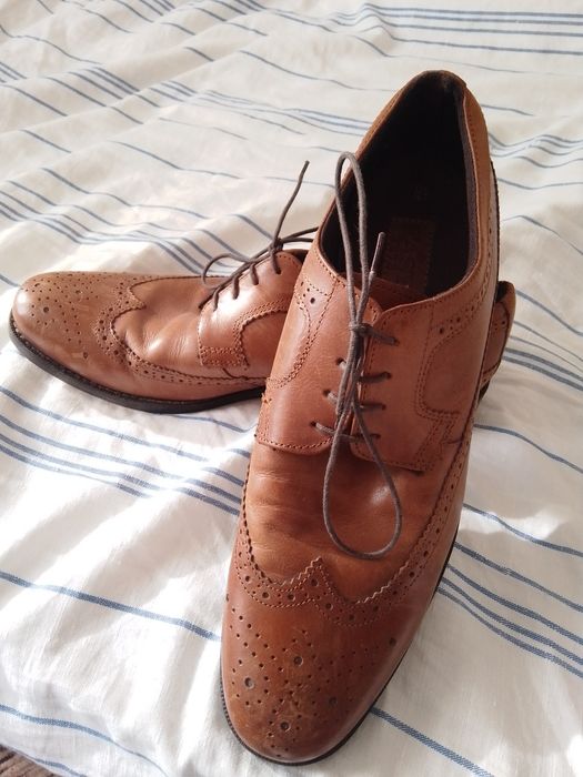 Туфлі нові шкіряні 47 розмір 31.5 см.