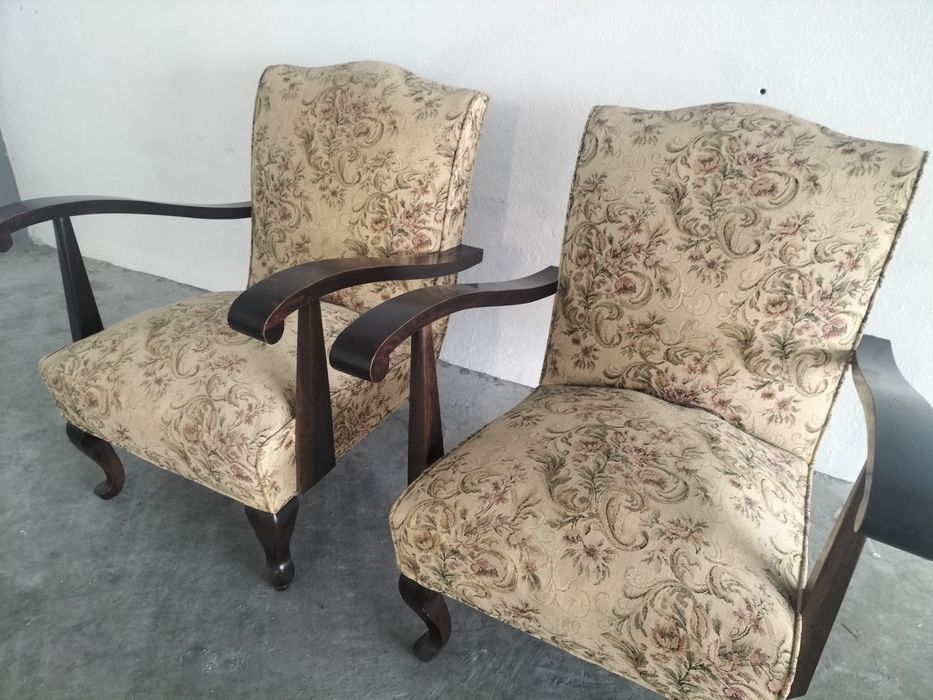 Cadeirões estilo Art Deco
