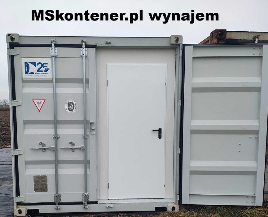 Wynajem Kontener socjalny budowlany biurowy PANCERNY