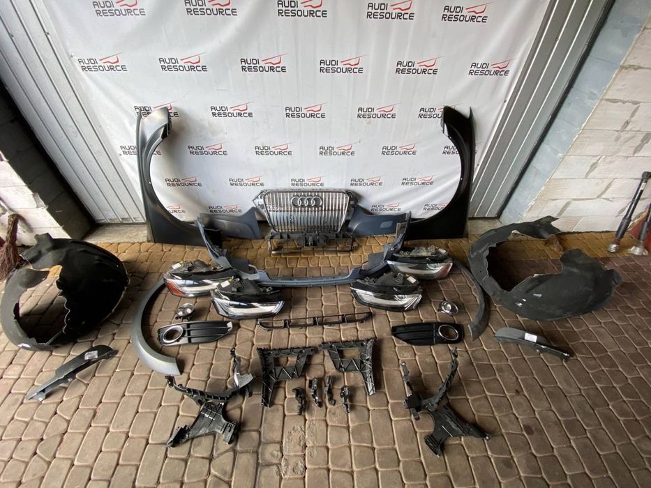 Бампер крило фара решітка капот кронштейн фара Audi A4 B8 Allroad