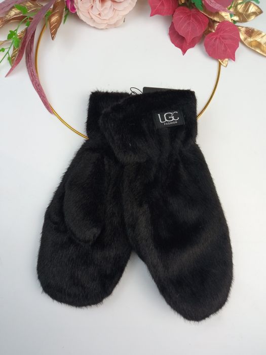 Hit viral rękawiczki zimowe z futerkiem rabbit