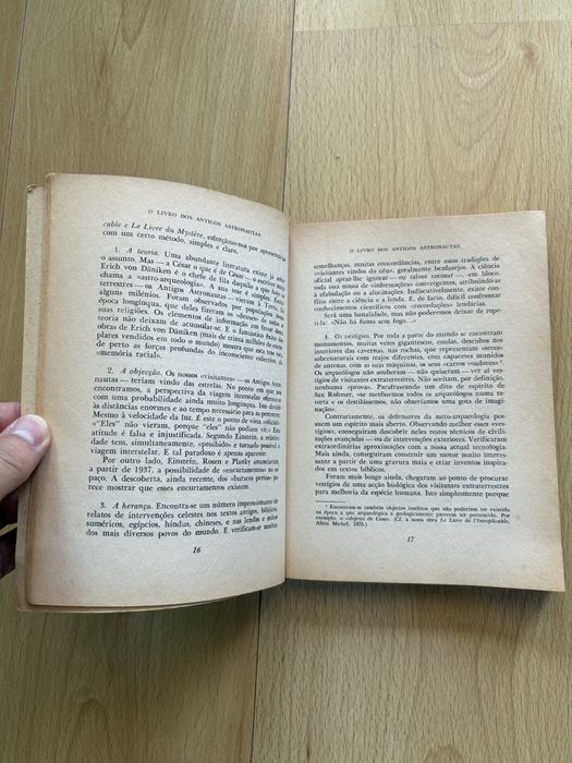 Livro Raro: O Livro dos Antigos Astronautas - Jacques Bergier (1979)