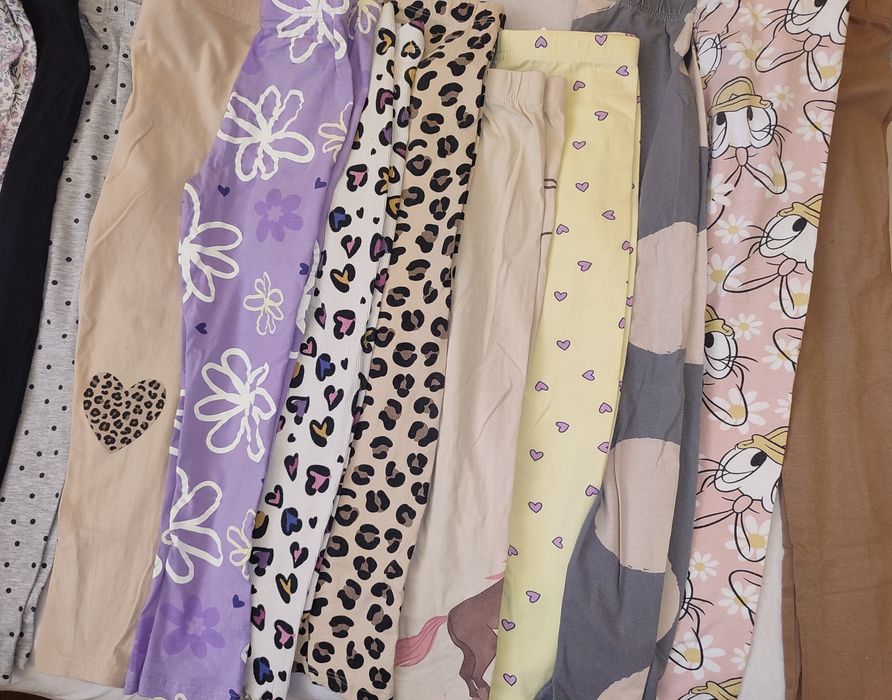 Zestaw Legginsy dla dziewczynki 122