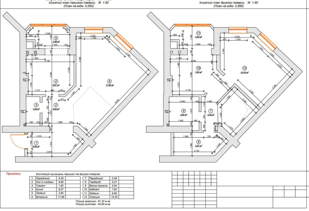 Дворівнева 3-к квартира 90м2, ЖК Софія